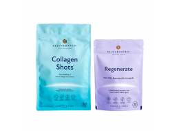 Rejuvenated Collagen Shots + Regenerate NAD+ - Комплекс для молодості, енергії та клітинного здоров’я
