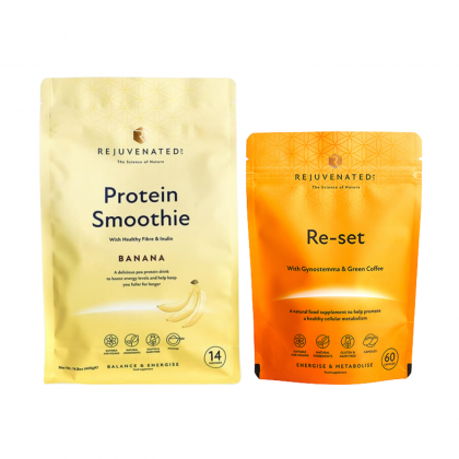 Rejuvenated Re-Set + Protein Smoothie - Комплекс для контролю ваги, метаболізму та підтримки м’язової маси