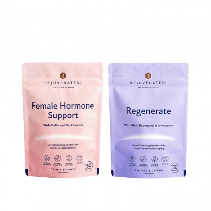 Rejuvenated Female Hormone Support + Regenerate NAD+ - Комплекс для жіночого балансу, енергії та активного довголіття