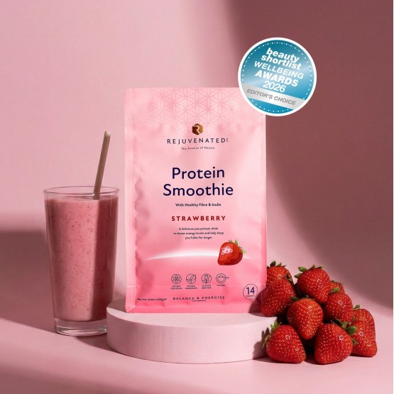 Rejuvenated Protein Smoothie Strawberry - Протеїн Смузі зі смаком полуниці, 14 порцій