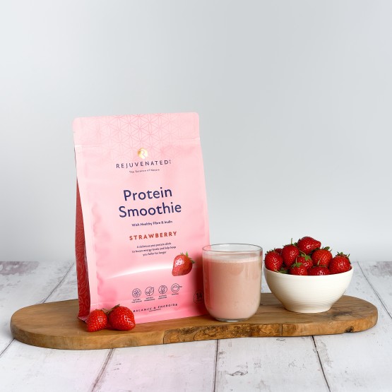 Rejuvenated Protein Smoothie Strawberry - Протеїн Смузі зі смаком полуниці, 14 порцій