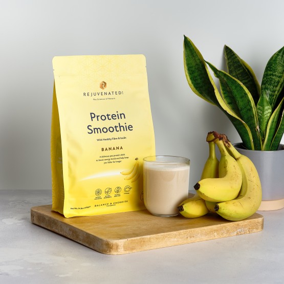 Rejuvenated Protein Smoothie Banana - Протеїн Смузі зі смаком банану, 14 порцій