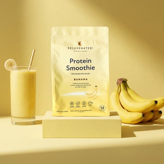 Rejuvenated Protein Smoothie Banana - Протеїн Смузі зі смаком банану, 14 порцій