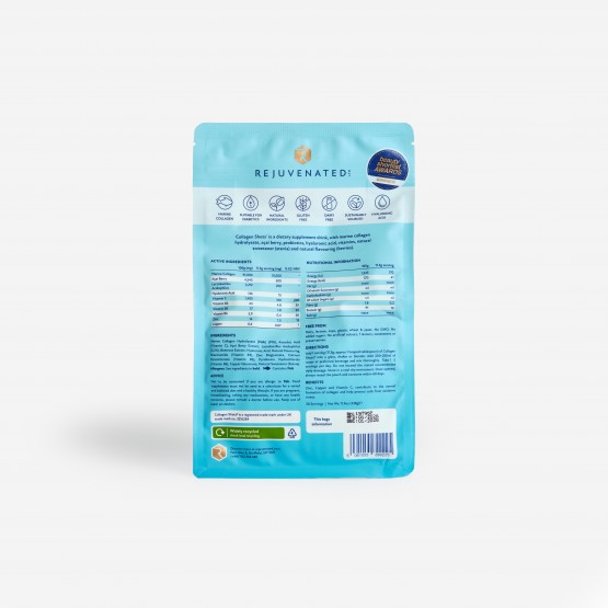 Rejuvenated СOLLAGEN POWDER 10 000 mg per serving - Колаген для красивої шкіри з ягодами Асаї у порошку, 330 гр