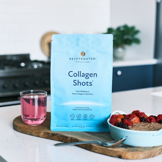 Rejuvenated СOLLAGEN POWDER 10 000 mg per serving - Колаген для красивої шкіри з ягодами Асаї у порошку, 330 гр