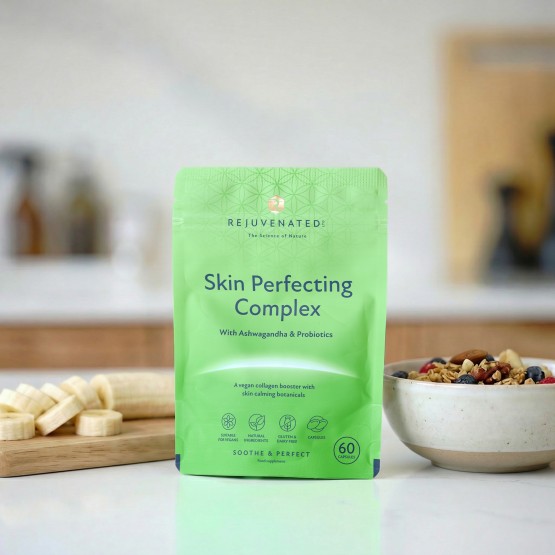 Rejuvenated SKIN PERFECTING COMPLEX - Веганський колаген, комплекс для ідеальної шкіри, 60 капсул