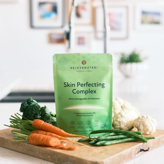 Rejuvenated SKIN PERFECTING COMPLEX - Веганський колаген, комплекс для ідеальної шкіри, 60 капсул