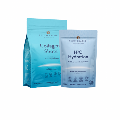 Rejuvenated Collagen Powder + H3O Hydration Pouch
