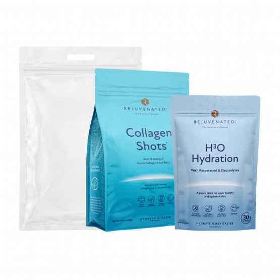 Rejuvenated Collagen Powder + H3O Hydration Pouch