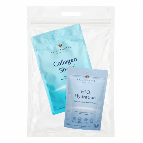Rejuvenated Collagen Powder + H3O Hydration Pouch