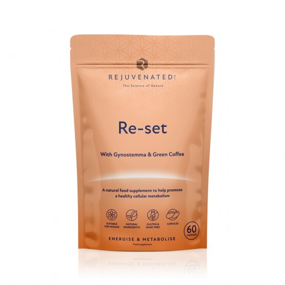 Rejuvenated Re-set - Капсули перезарядка організму, 60 капсул