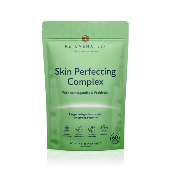 Rejuvenated SKIN PERFECTING COMPLEX - Веганський колаген, комплекс для ідеальної шкіри, 60 капсул